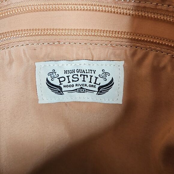 PISTIL satchel/tote heavy cloth 5 pockets 15”tallx11”wide - Picture 7 of 7